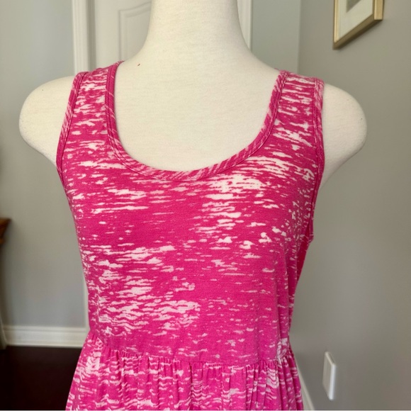 BAYO Pink Sleeveless Fit and Flare Jersey Dress - Large - Picture 6 of 7